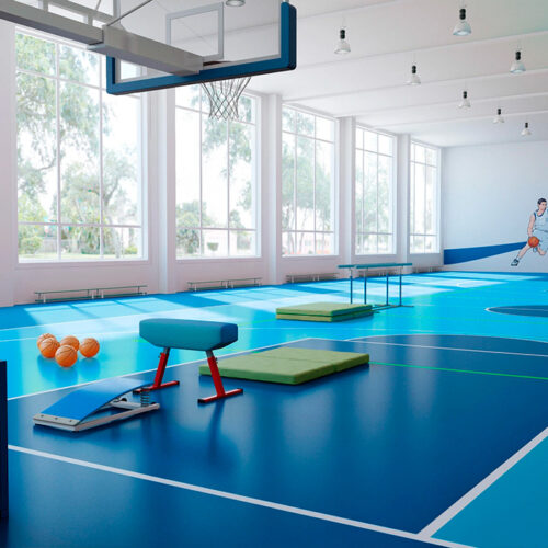 Tarkett Omnisports Action 65, спортивный линолеум