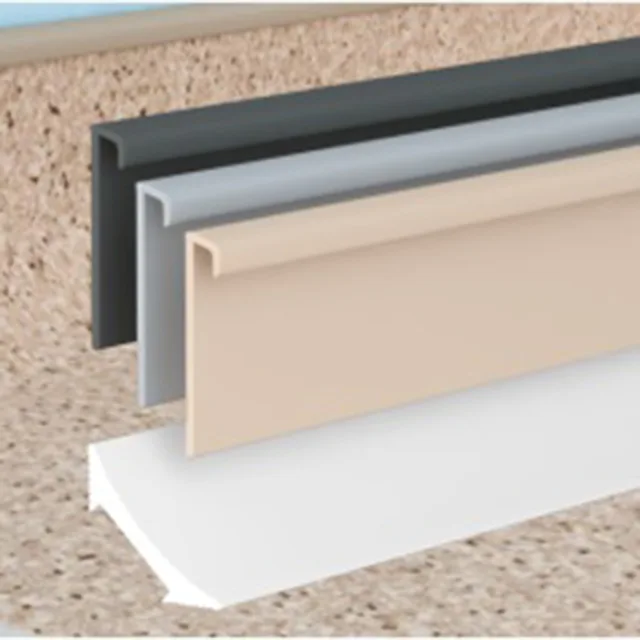 Кромка для плинтуса завода линолеума на стену Decoplast